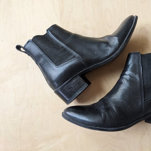 Steve Madden Dover Chelsea Ankle Boot Black Size 7.5 - Picture 7 of 13